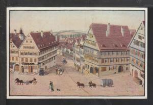 Gmelinsche Apothecary in 1825,Tubingen,Germany Postcard 