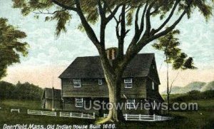 Old Indian House - Deerfield, Massachusetts MA Postcard