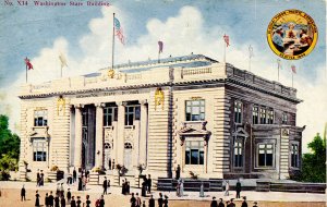 WA - Seattle. Alaska-Yukon-Pacific Exposition, 1909. Washington State Building