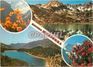 'Postcard Modern Valls d''Andorra'