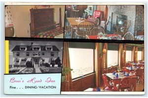 HAMPTON BEACH, NH  ~ Roadside BOARS HEAD INN c1960s Rockingham County Postcard