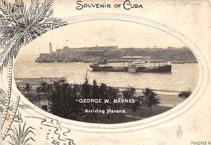 George W Barnes Havana Ship Unused 