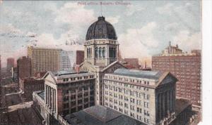 Illinois Chicago Post Office Square 1909