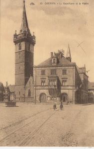 BF11487 obernai le kapellturm et la mairie france front/back image