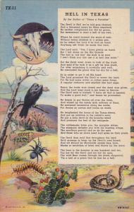 Hell In Texas Poem Curteich