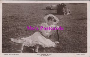 Theatrical Postcard - Australian Actress Miss Carrie Moore, The Dairymaid HM118