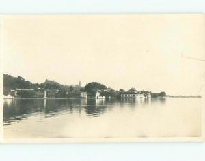 Old rppc BUILDING SCENE Architecture Postcard AB1092