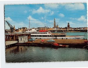 Postcard View from the left bank, Antwerp, Belgium