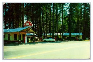 Muir Motel Miller Cave Junction Oregon OR Highway 199 UNP Chrome Postcard U8