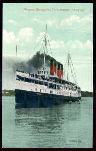 dc1294 - Steamer CAYUGA Postcard 1910s Niagara Navigation Line