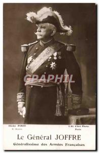 Postcard Former Army General Joffre