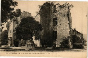 CPA PÉRIGUEUX-ruines du Chateau Barriere (233011)
