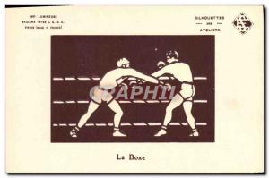 Old Postcard Boxing