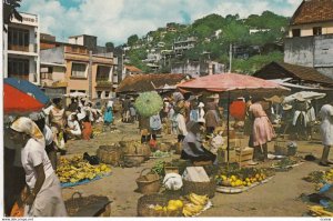 FORT-DE-FRANCE, Martinique, 1973; The Fruit & Vegetable Market