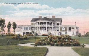 Maine Portland Cape Cottage Casino Curteich