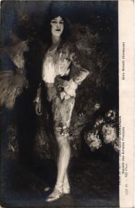 CPA AK Salon de Paris J.-G. DOMERGUE Gina Maletti (706438)