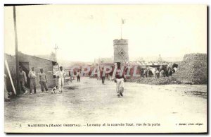 Old Postcard Mahiridja Camp And New Tower View From The Door Army