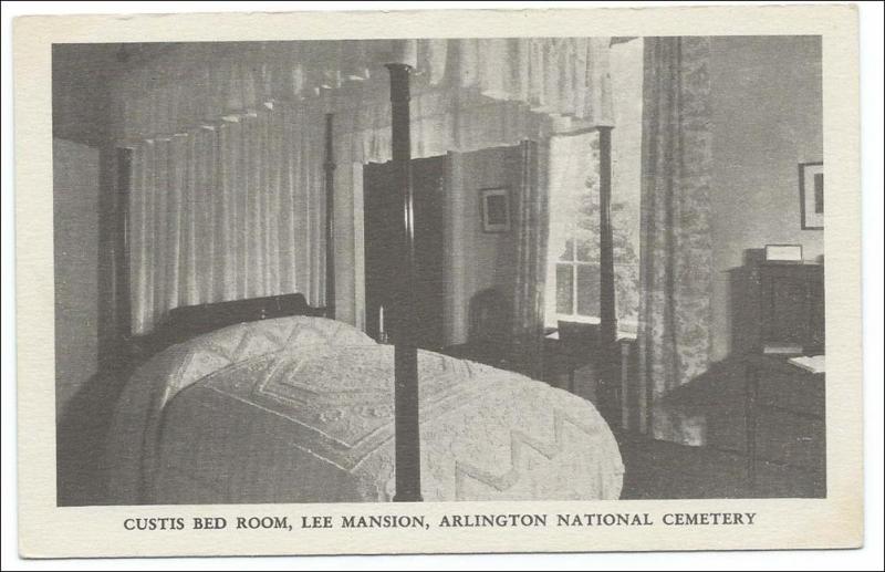 VA - Curtis Bed Room, Lee Mansion, Arlington Nat Cemetery