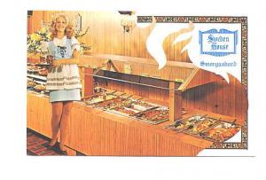 Interior, Waitress, Sweden House Smorgasbord Florida, Used 1979