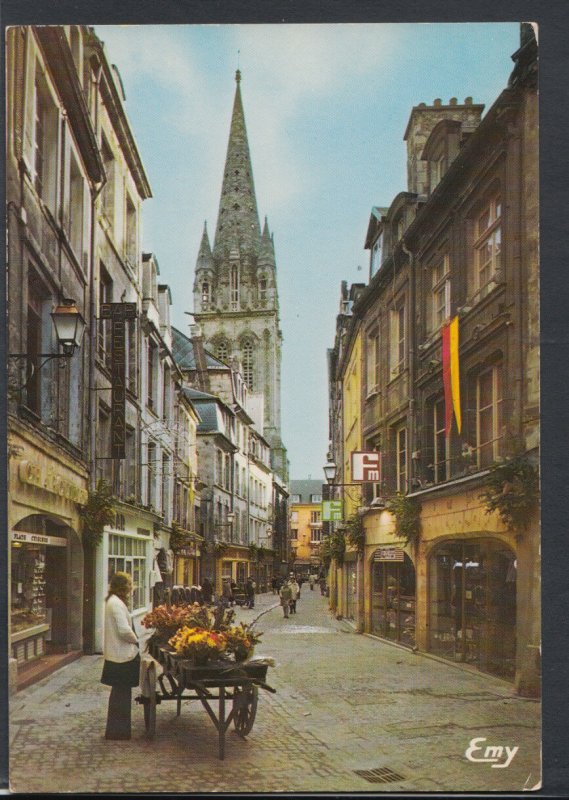 France Postcard - Caen (Calvados) - La Rue Froide, Rue Typique Du Vieux   RR3528