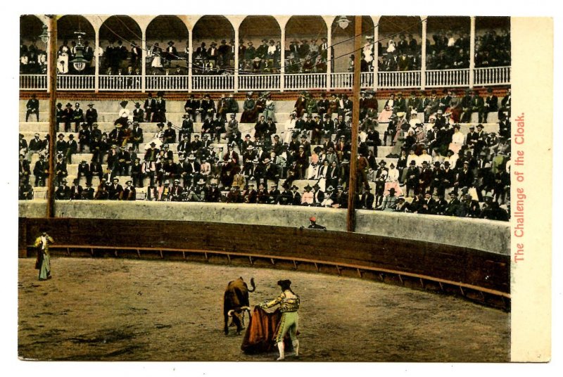 Mexico - Bullfighting. Challenge of the Cloak