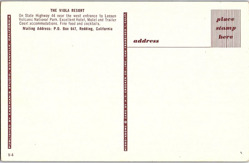 Chrome RESORT SCENE Redding California CA AH9308