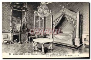 Postcard Old House Compiegne Chateau sleeping Napoleon 1st