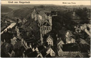 CPA Gruss aus HAIGERLOCH Blick vom Turm GERMANY (862043)