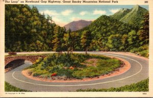 Tennessee Smoky Mountains The Loop Newfound Gap Highway 1954