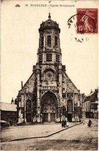 CPA Honfleur Eglise St-Leonard FRANCE (1286015)