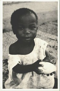 South Africa Jemaima a Motherless Baby Vintage Postcard 04.15