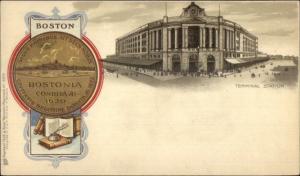 Boston MA RAPHAEL TUCK Gold Seal Series c1900 Postcard 5014 EXC COND