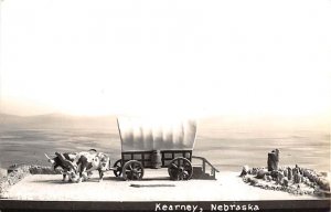 The covered wagon where the West begins Kearney, Nebraska, USA Stagecoach Unu...