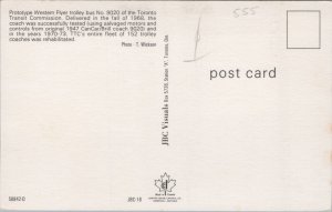 Canada Ontario Toronto Transit Commission Vintage Postcard C236