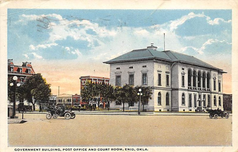 Government Building Post Office And Court Room - Enid, Oklahoma OK