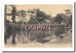 Saint Lo Old Postcard Vire and the gardens of the & # 39hospice