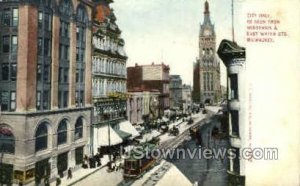 City Hall - MIlwaukee, Wisconsin WI Postcard