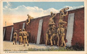 US Marines Scaling a Wall Unused 