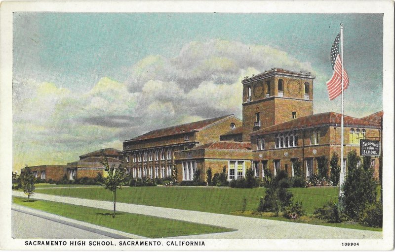 Sacramento High School Sacramento California