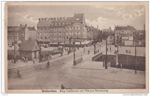 ROTTERDAM, Zuid-Holland, Netherlands, PU-1930; Brug Coolhaven Met Nieuwe Binn...