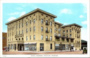 Postcard Exterior of Hotel Gadsden in Douglas, Arizona