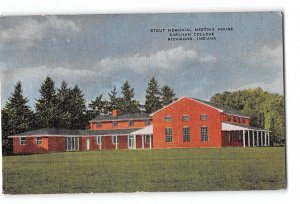 Richmond Indiana IN Postcard 1930-50 Stout Memorial Meeting House