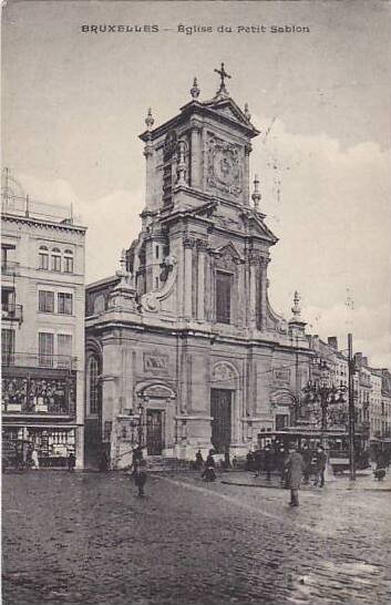 Belgium Brussels Eglise du Petit Salon 1913