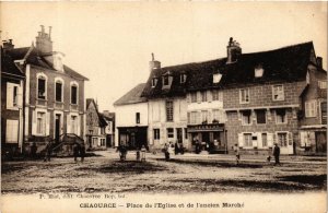 CPA AK CHAOURCE Place de l'Eglise et de l'ancien Marché (863162)