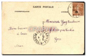 Old Postcard Basllique Sainte Marie Auch South Gate