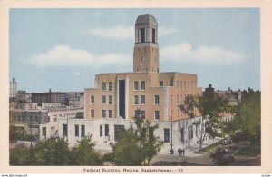 REGINA , Saskatchewan , Canada , 1930s ; Federal Building