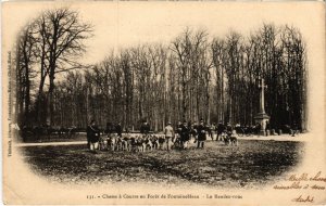 PC CHASSE A COURRE EN FORET DE FONTAINEBLEAU LE RENDEZ-VOUS HUNTING (a33919)