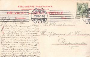 KOBEHAVN COPENHAGEN DENMARK DANEMARK VED HOLMENS BRO. POSTCARD c1906