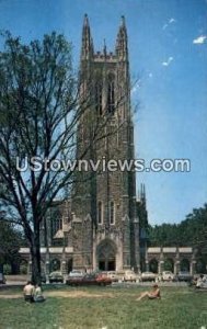 Duke University Chapel in Durham, North Carolina