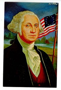 U. S. President - George Washington   Artist: Morris Katz